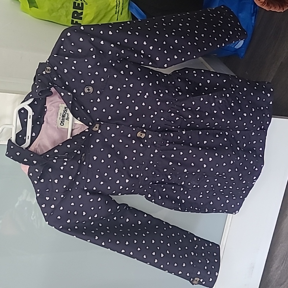 Oshkosh size 8 rain coat